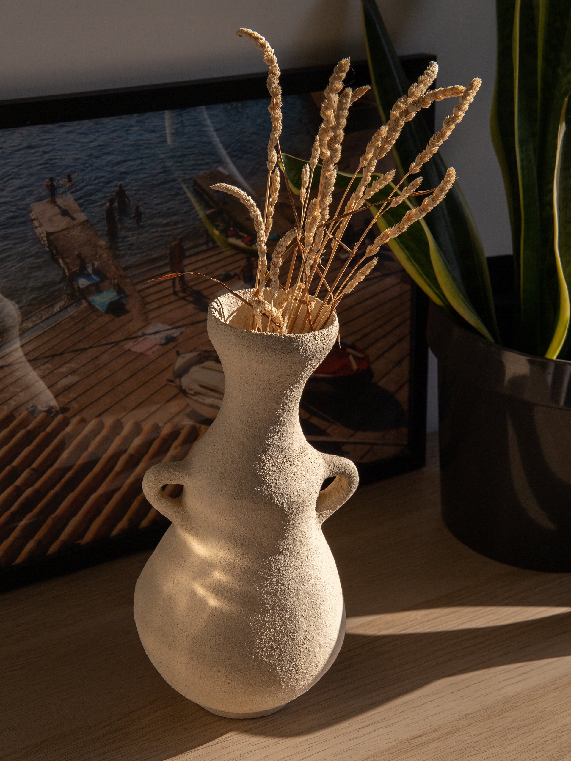 Adriatic coast ceramic vase product image (1)