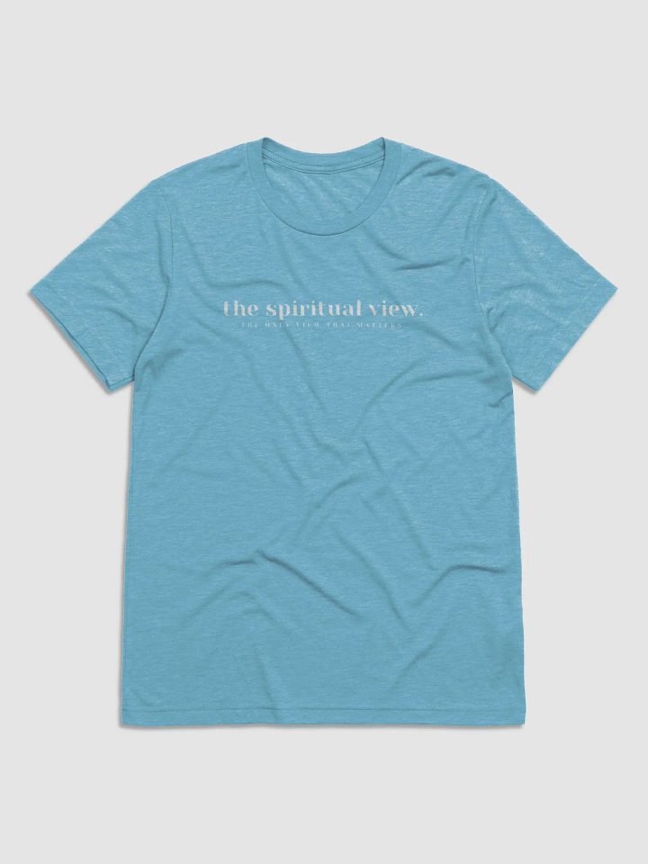 The Spiritual View Statement Shirt (White Text) product image (3)