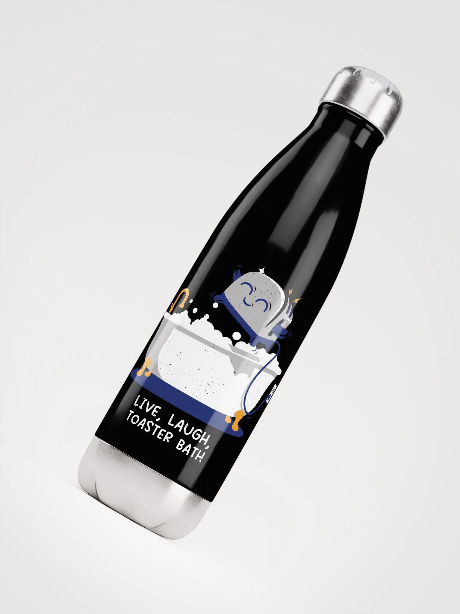 Live, Laugh, Toaster Bath Water Bottle product image (4)