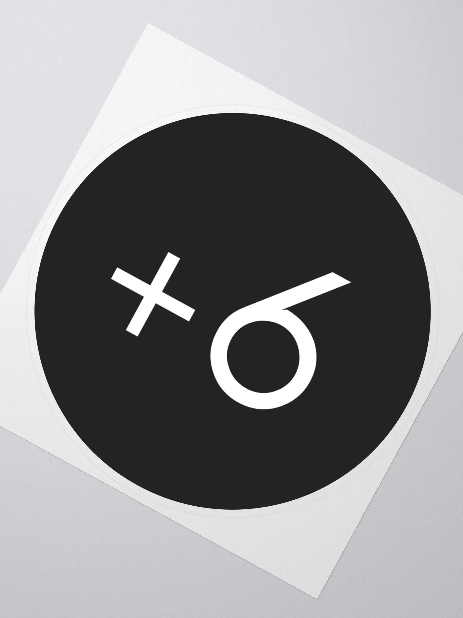 +6 logo sticker product image (2)