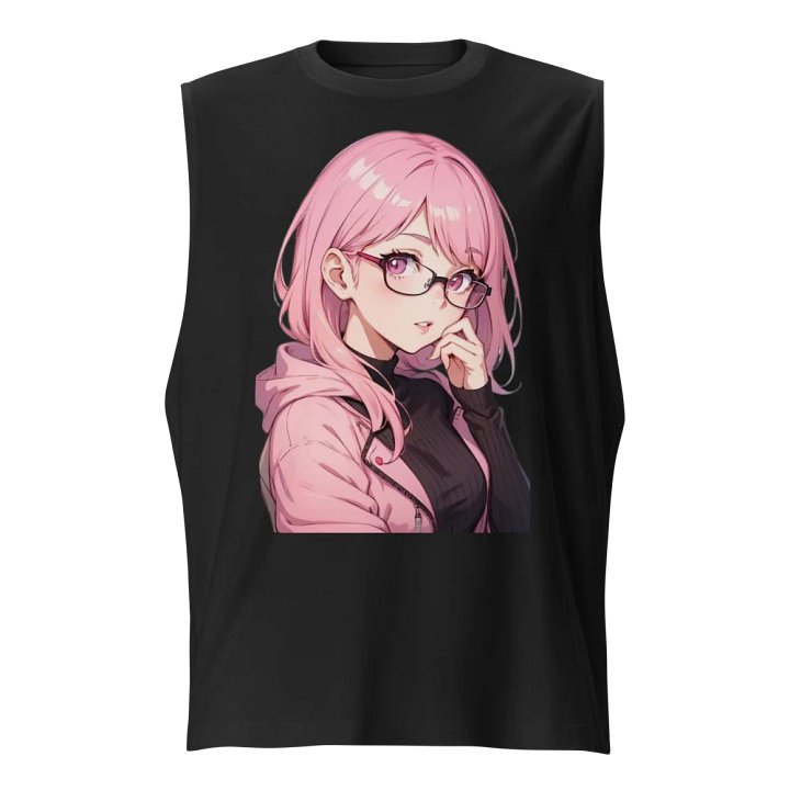 (PINK WAIFU) K Muscle Shirt product image (1)