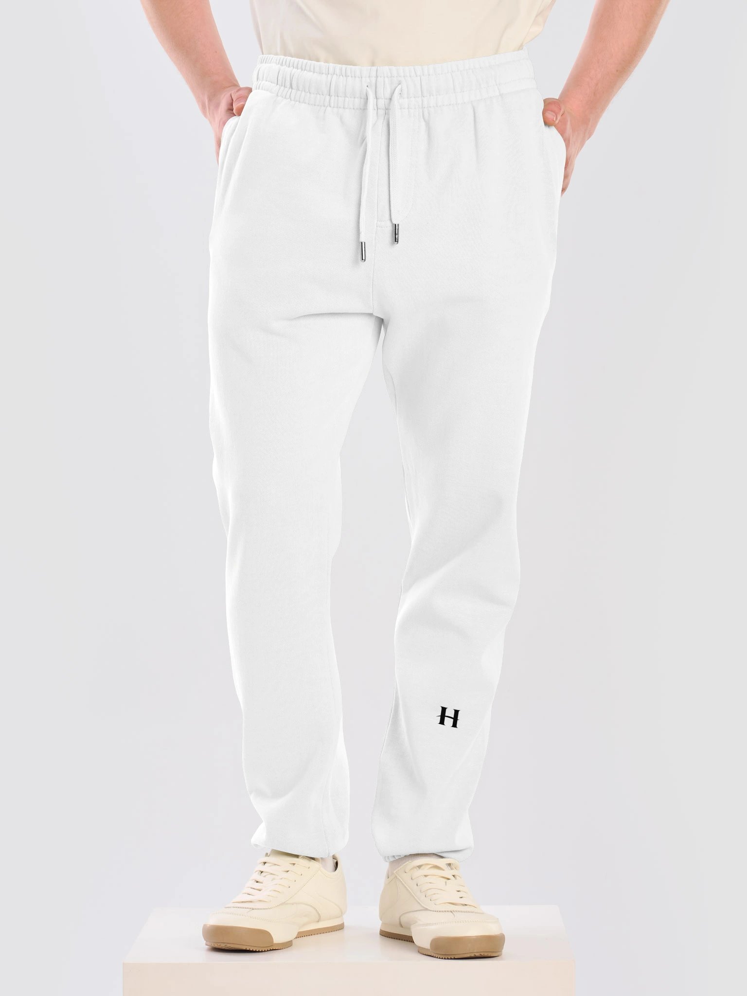 Premium Sweatpants with Logo Patch Detail product image (3)
