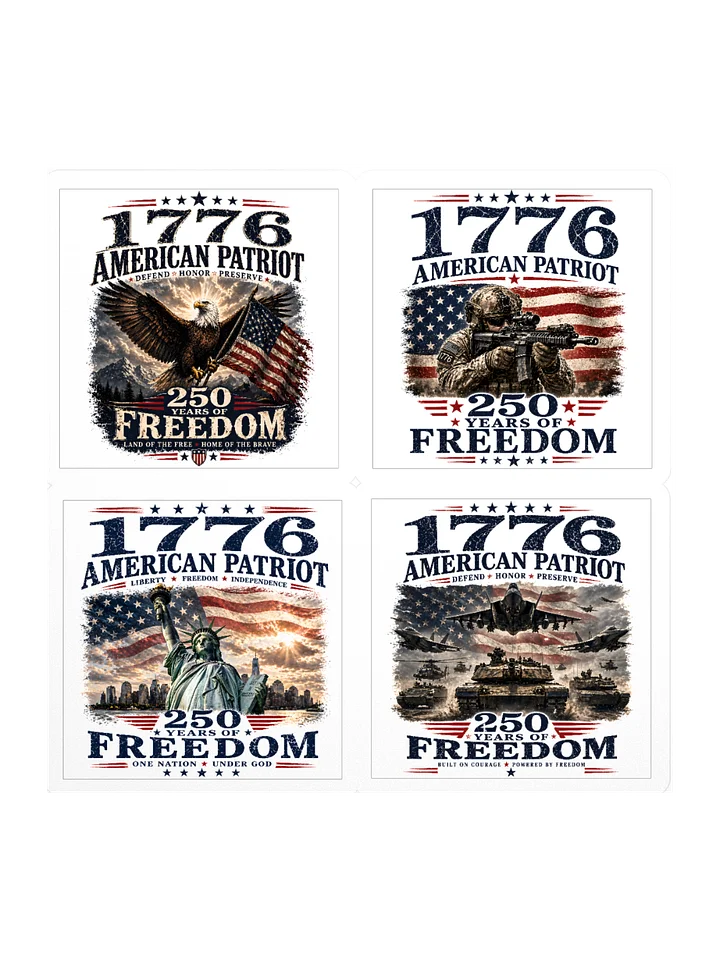 Patriot 1776 Sticker Mix product image (1)