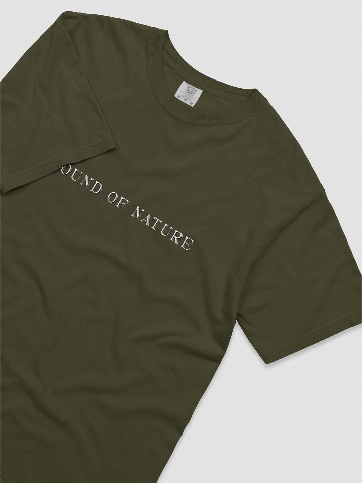 Embroidered Sound Of Nature Unisex Tee product image (2)