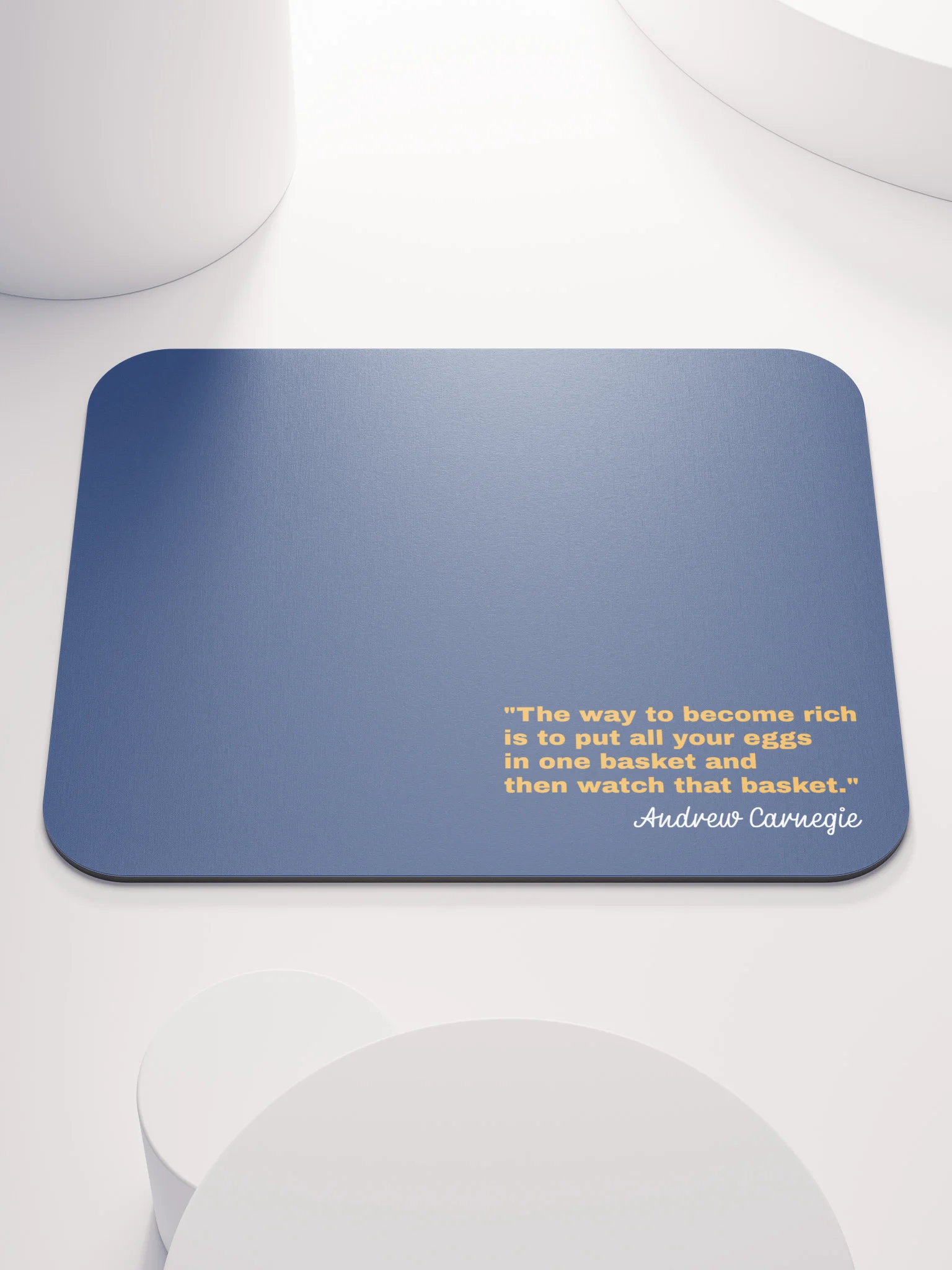 Mouse Pad – Carnegie Navy Blue product image (1)