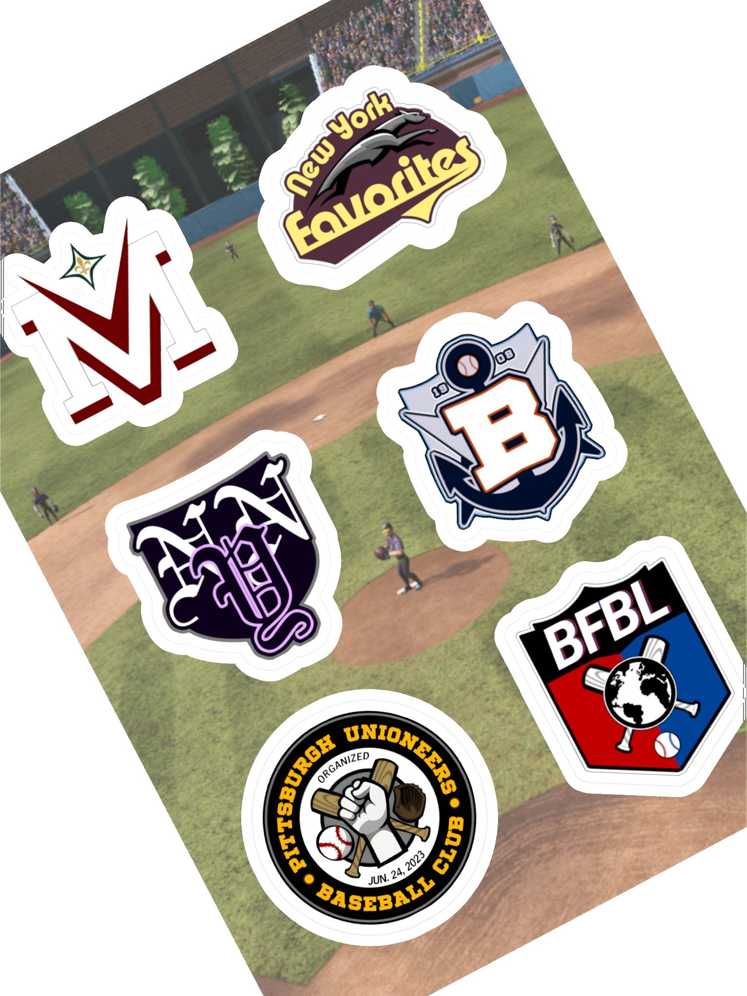 Urban Atlantic Sticker Pack product image (1)
