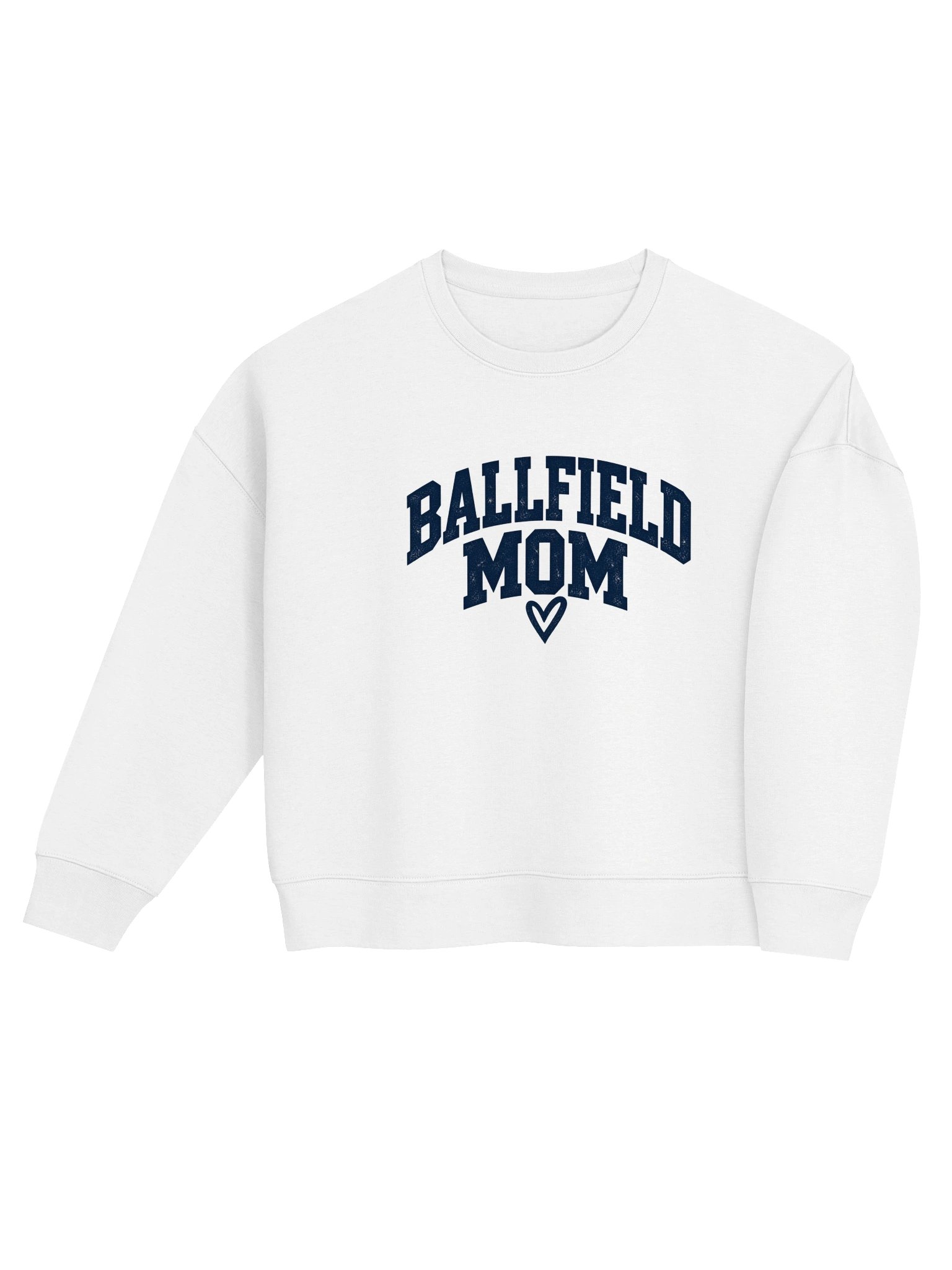 Ballfield Mom Varsity Sweatshirt | Organic Cotton Sports Mom Crewneck product image (6)