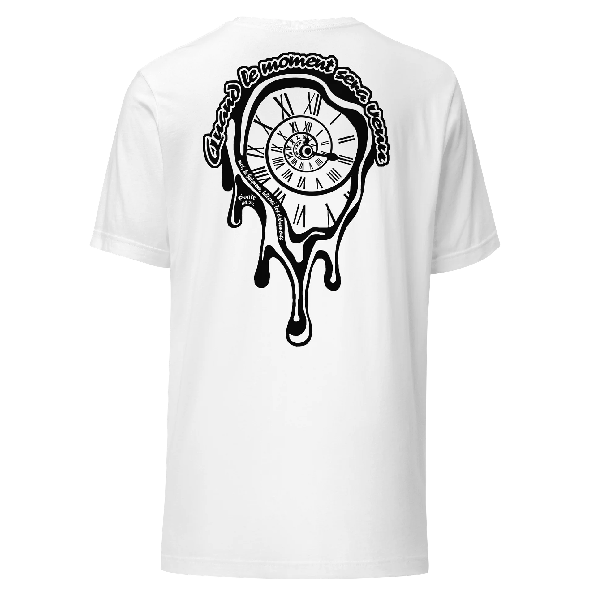 T-shirt horloge infinie product image (13)