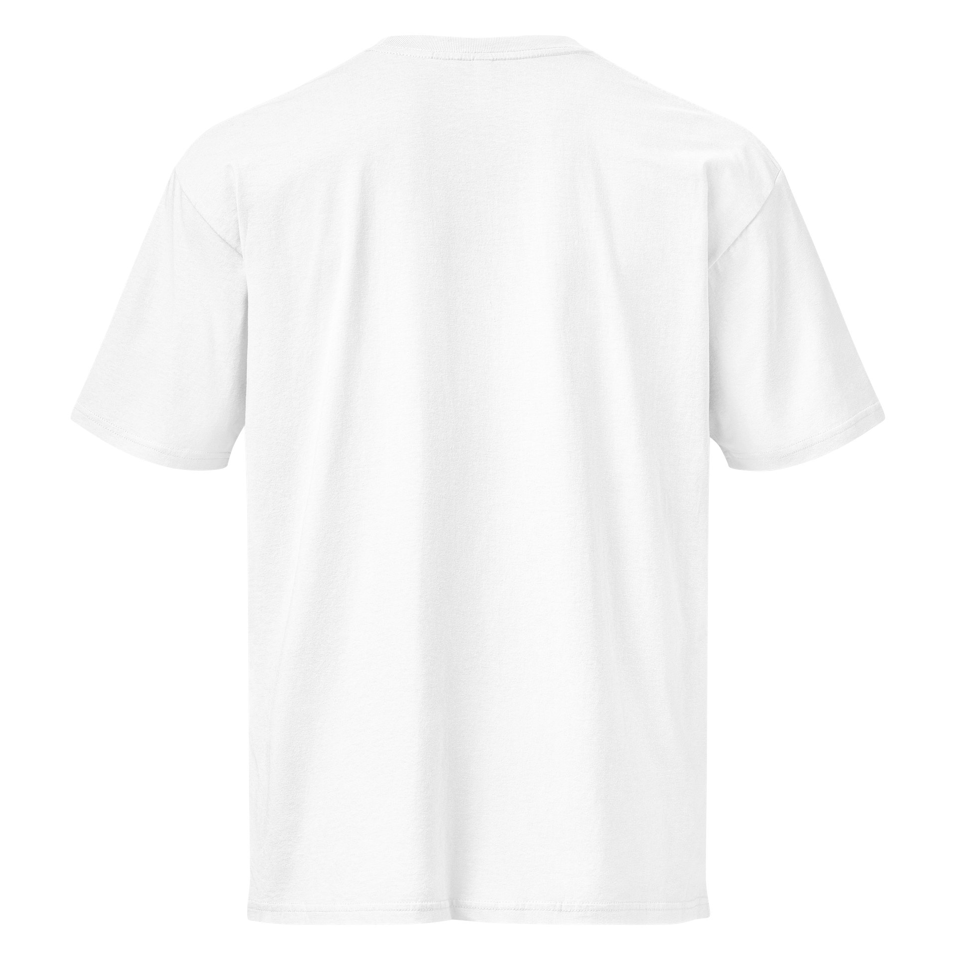 TOO FOCUSED TO FALL OFF — All‑White Tee product image (4)