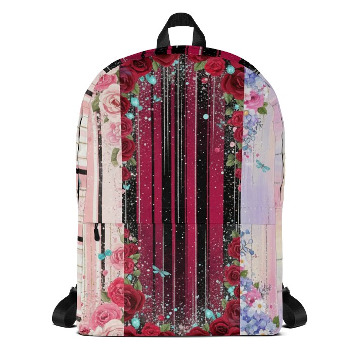 Floral Fusion All-Over Print Backpack product image (1)