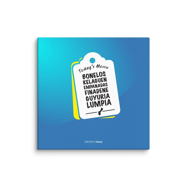 Today's Menu Canvas Wall Decor product image (2)