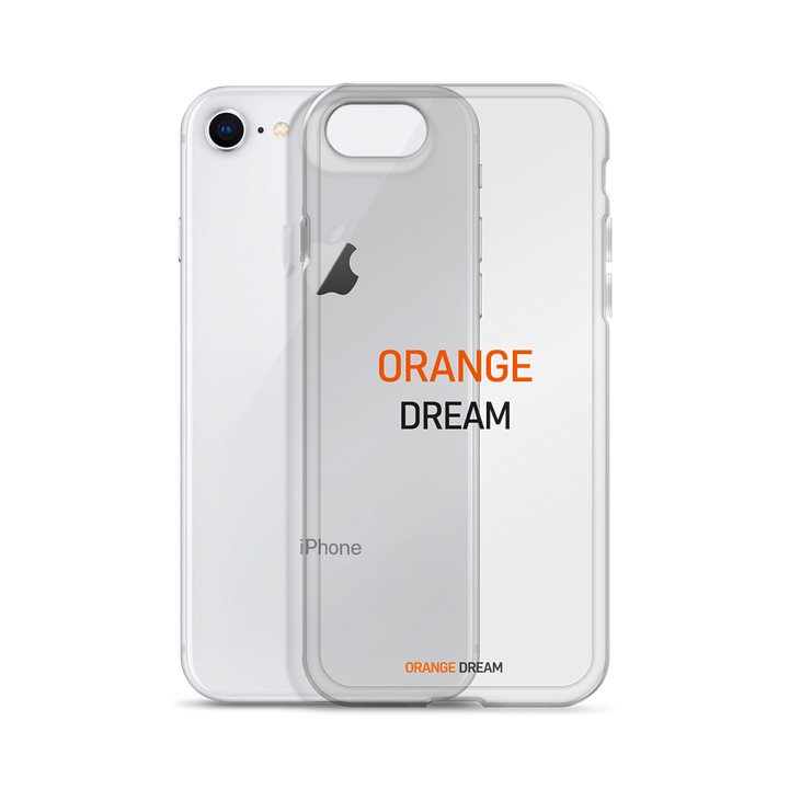 Chase the Chill Clear Apple iPhone Case product image (2)