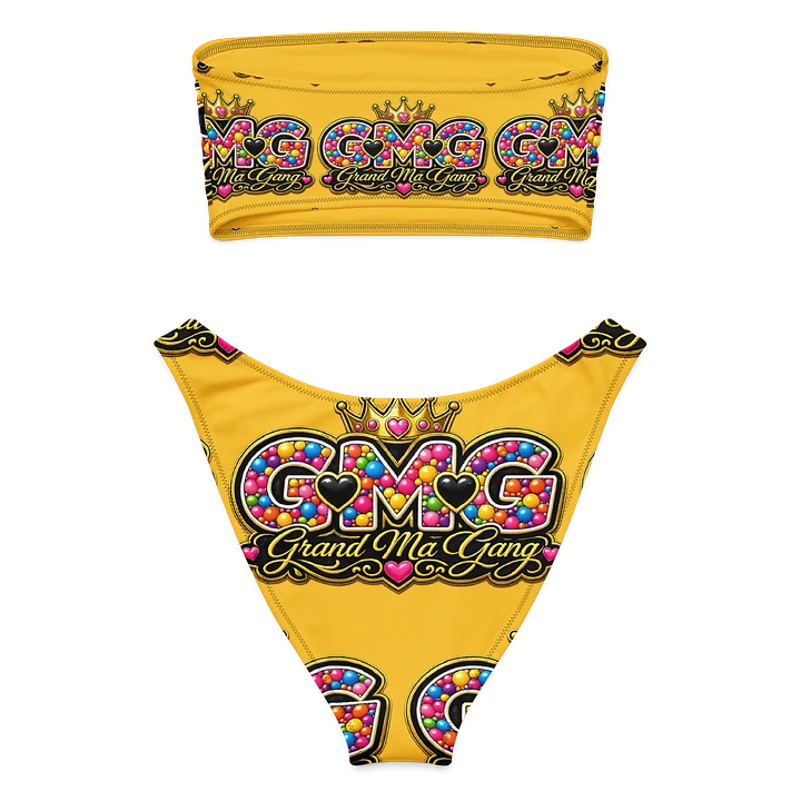 GMG Bubblegum Crown Bikini Set — Grand Ma Gang Limited Edition product image (2)