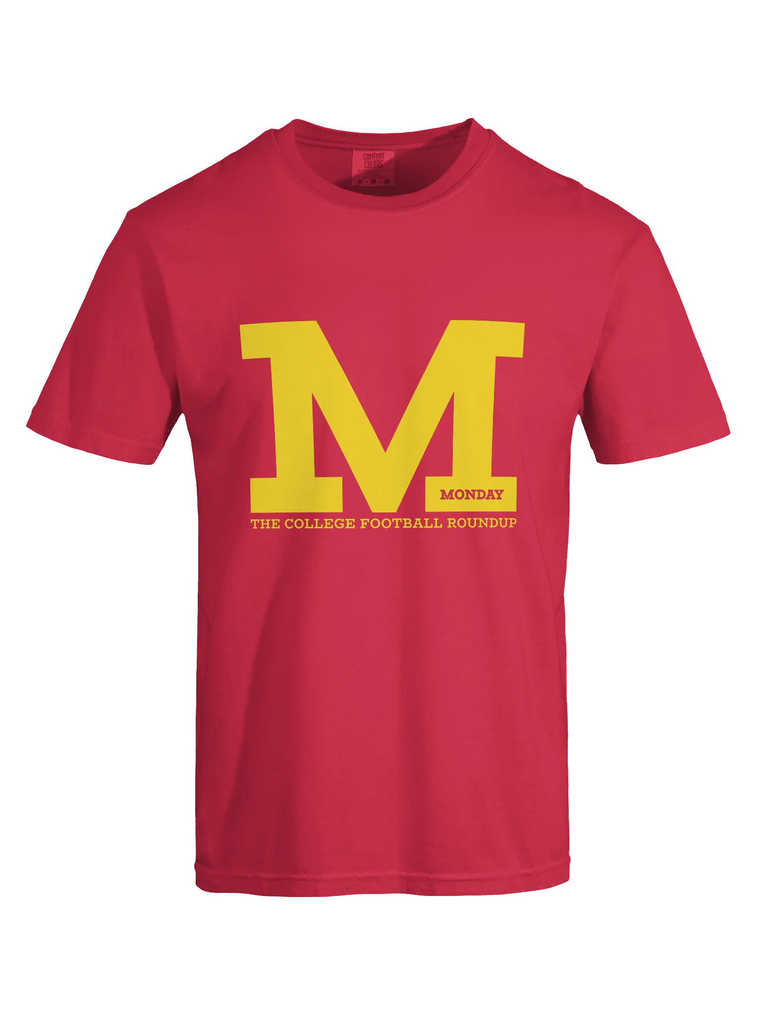 College Football Roundup Tee Shirt (Yellow) product image (5)
