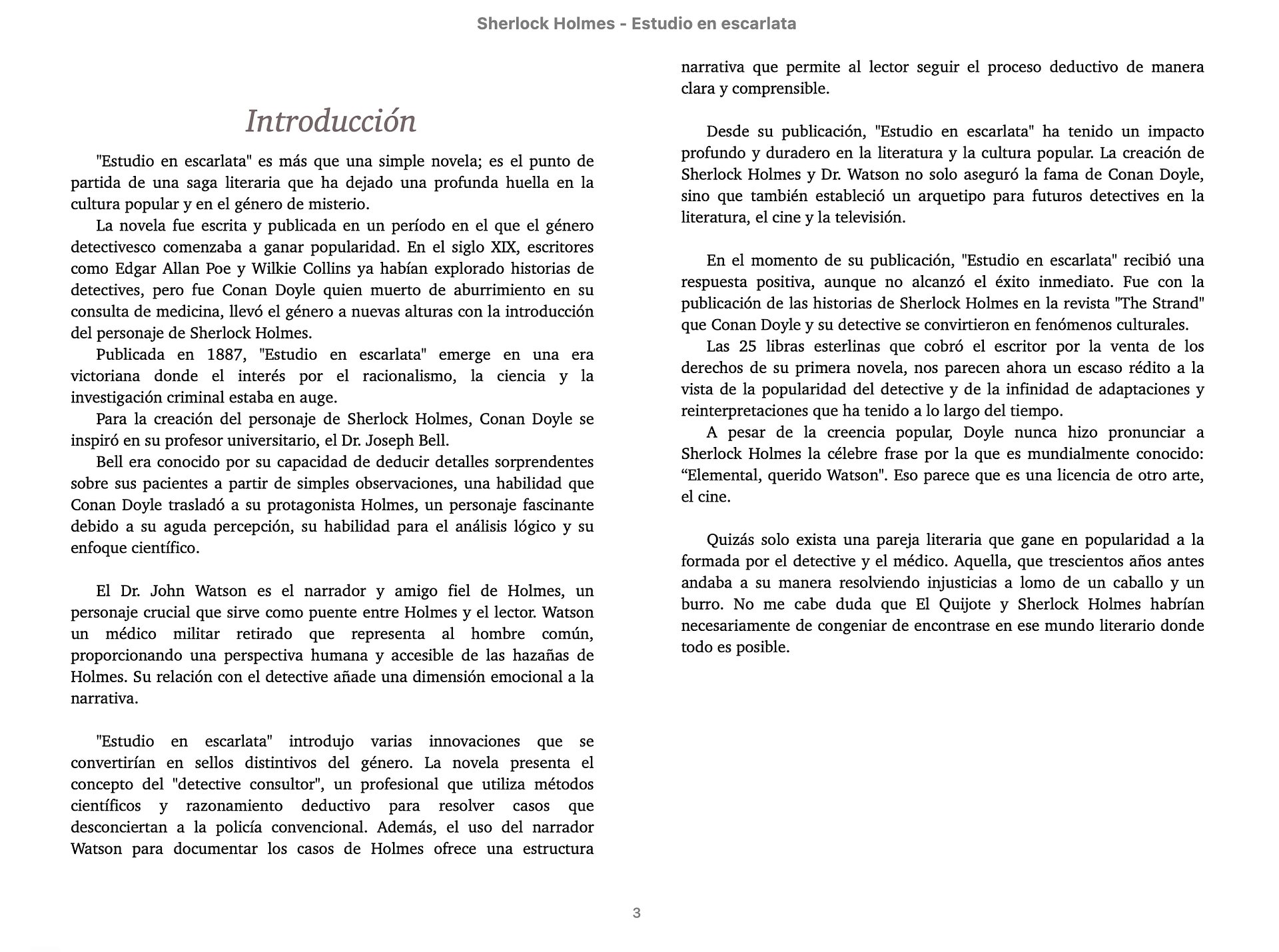 Sherlock Holmes en Estudio en Escarlata de Arthur Conan Doyle - E-book product image (2)