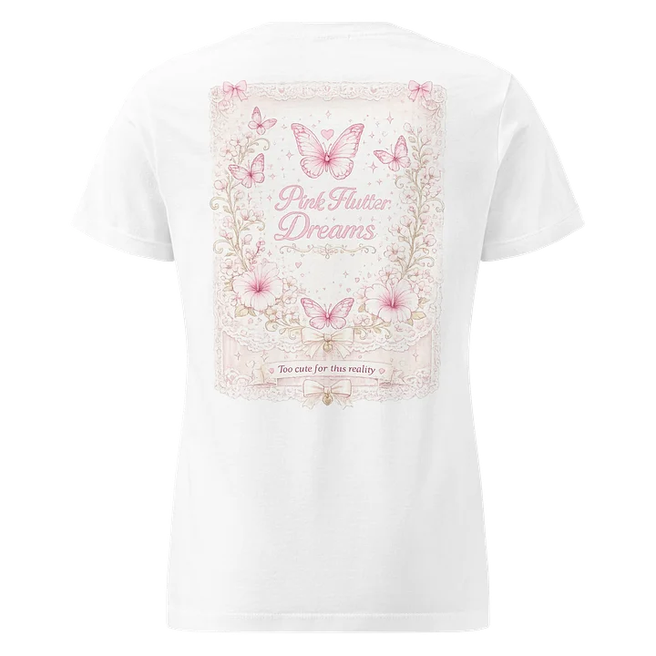 Pink Flutter Dreams Crop Tee ✨ product image (2)