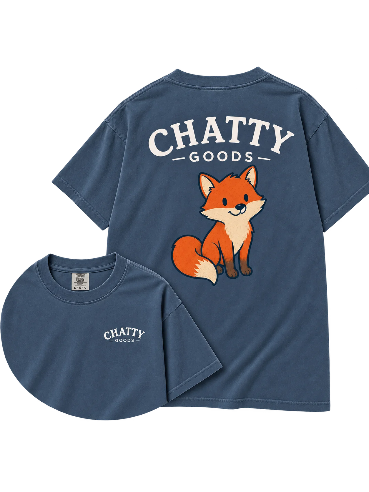 The Fox Tee | Chatty Crew Collection product image (1)