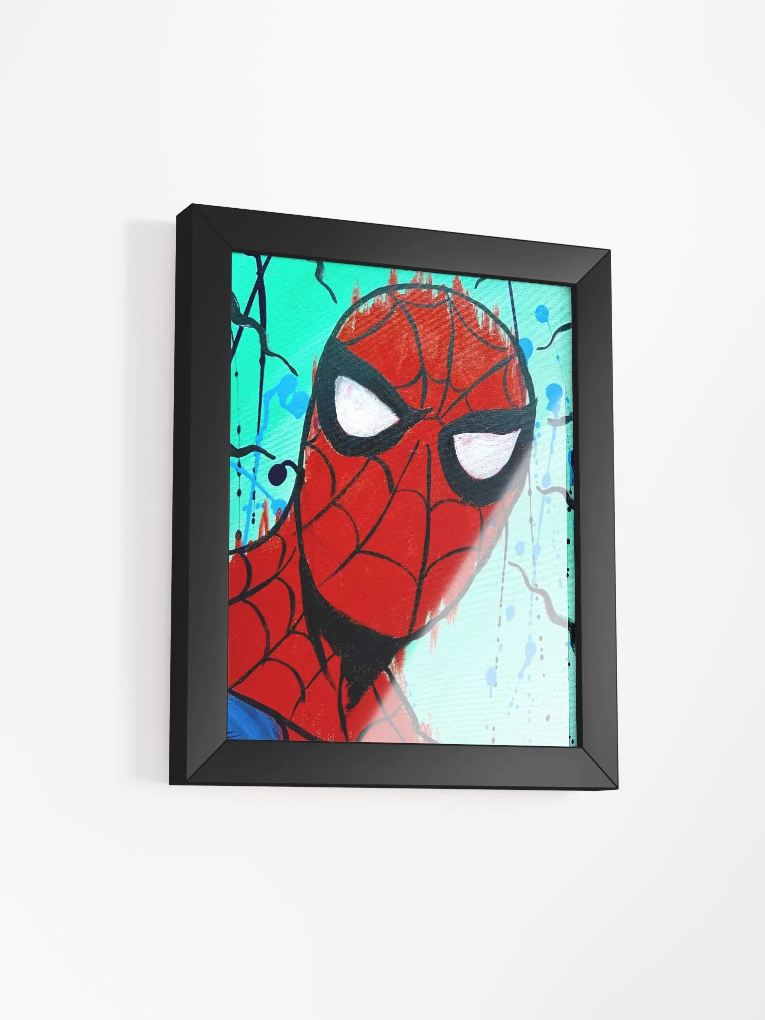 Spider Man Guy Abstract (Framed Print) product image (2)