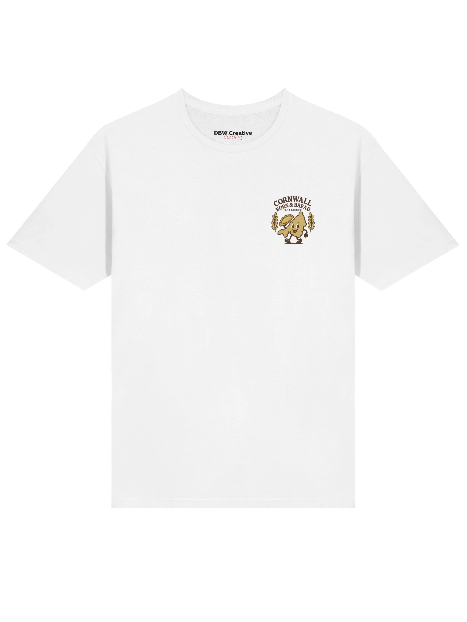 "Cornwall Born & Bread" Unisex T-Shirt product image (4)