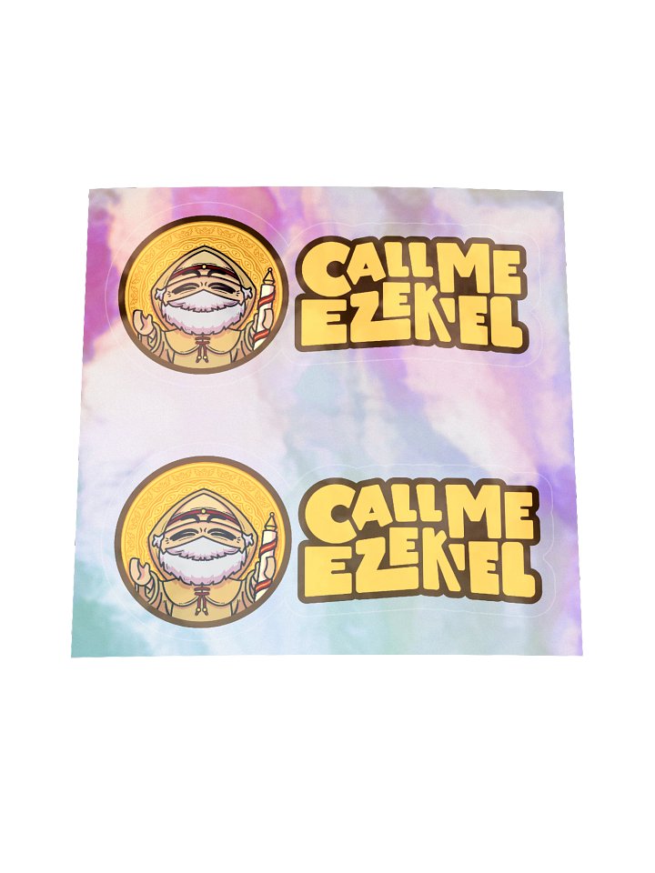 Call Me Ezekiel Sticker (Horizontal) product image (1)
