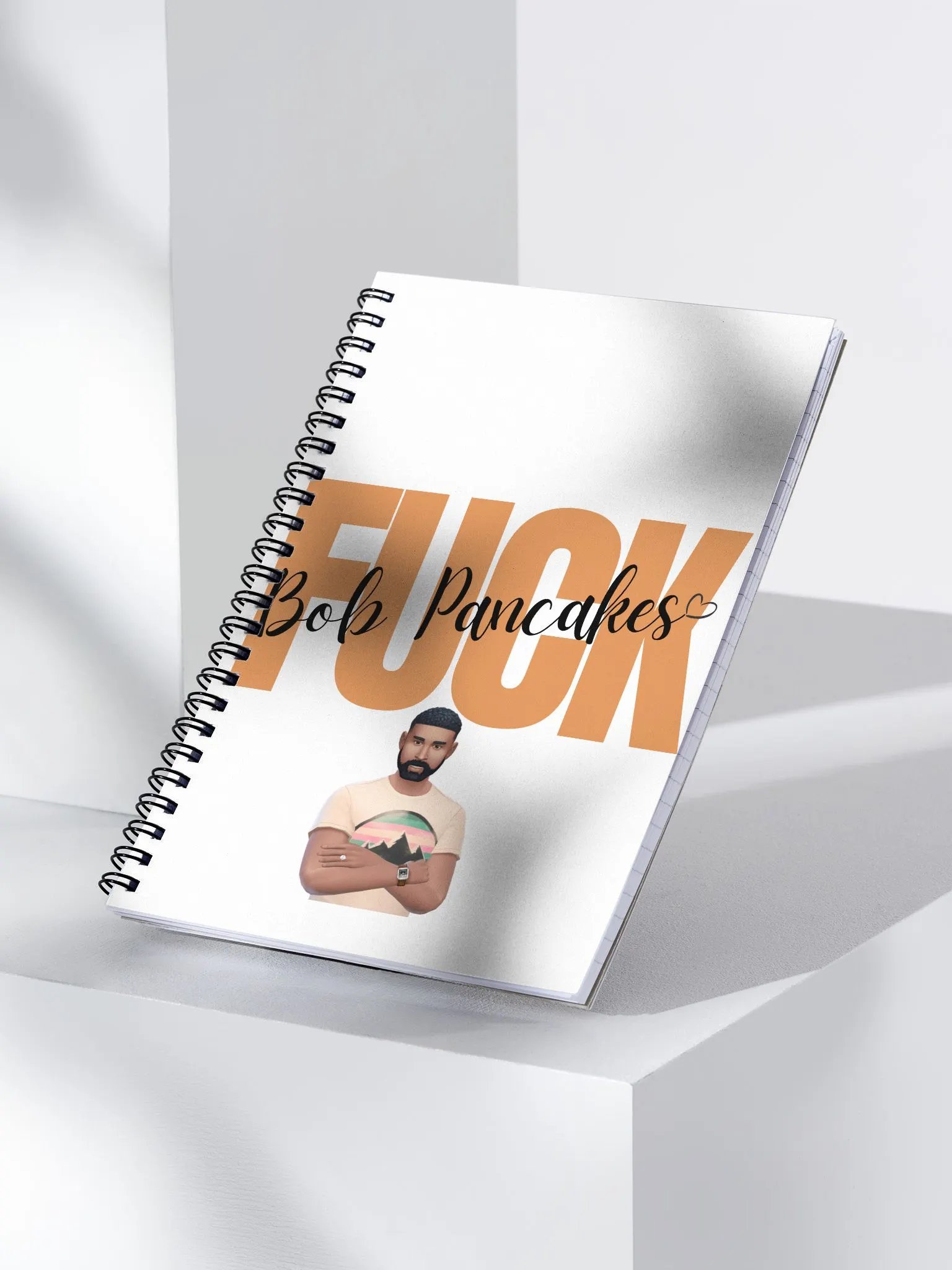 F*CK Bob Pancakes notebook product image (2)