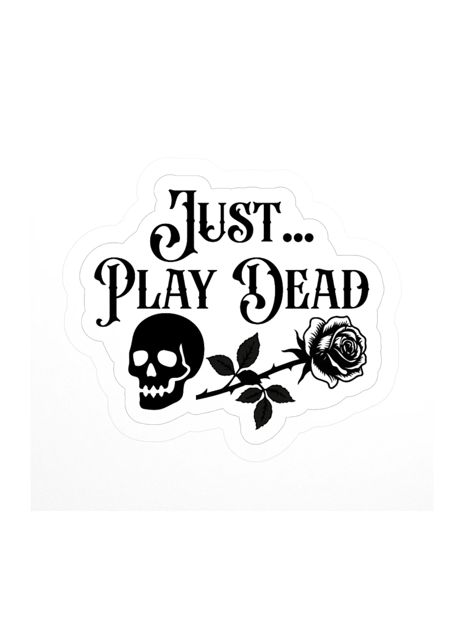 Play Dead Sticker product image (2)