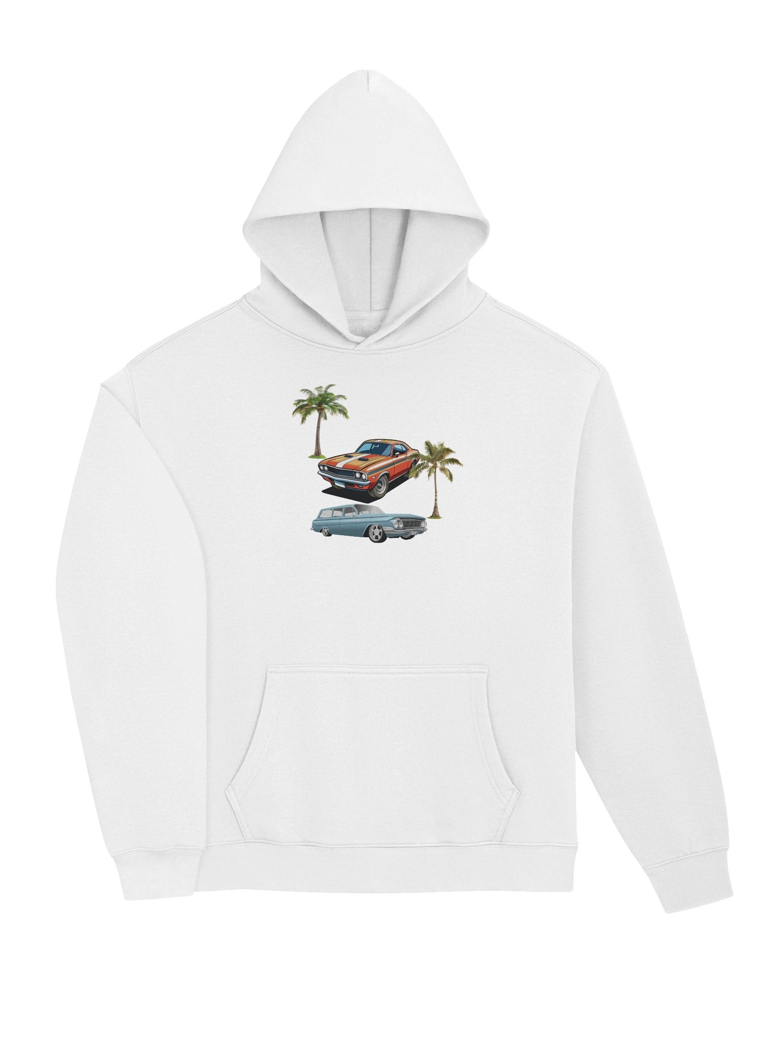 Cool Palm Trees White HD product image (3)