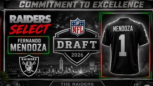 RaiderNation is smiling today. Welcome to the Raiders Fernando.