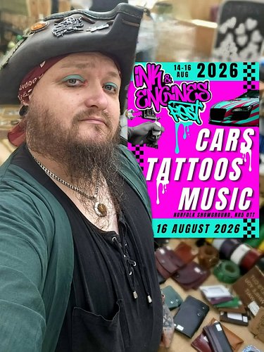 Rest? I know not of this thing, 'rest'.

Straight onto the next! This weekend I'll be down at Norfolk Showground for the Ink ...