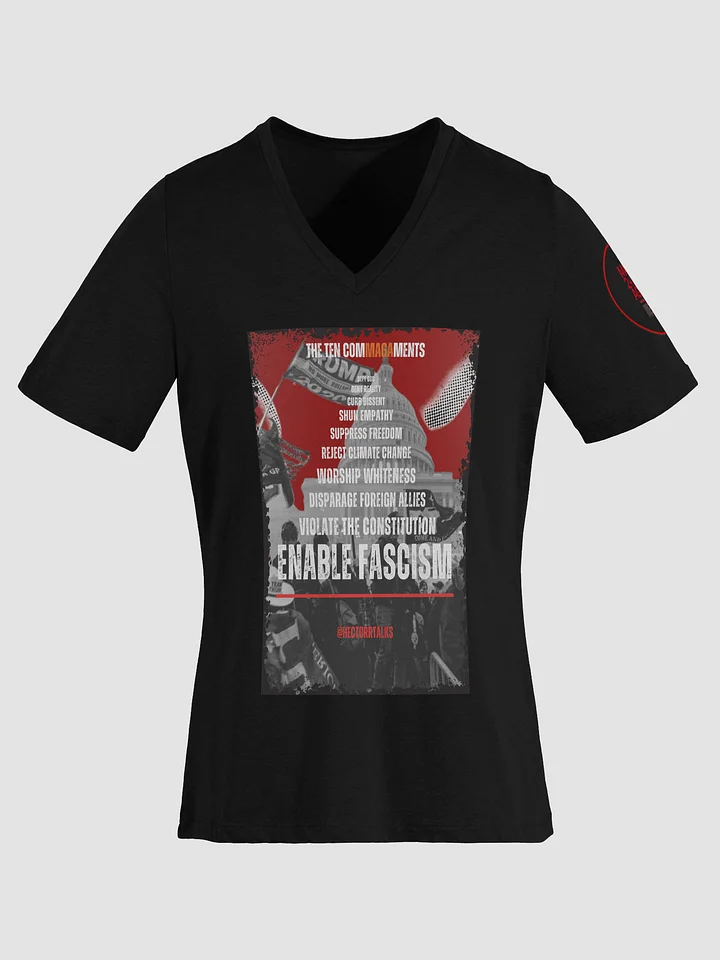 Ten ComMAGAments Women's V-Neck | D A R K product image (1)