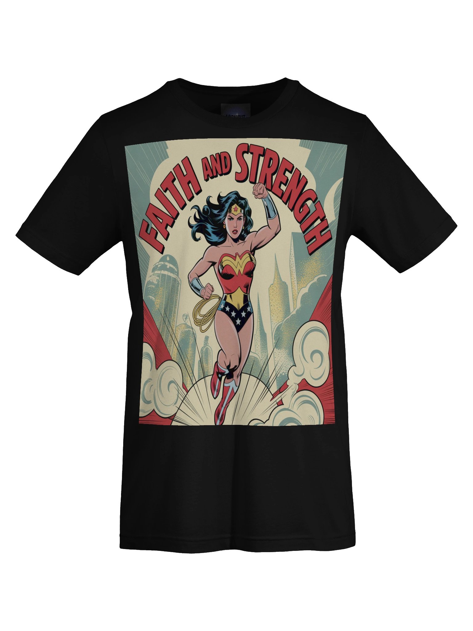 Wonder Woman Faith and Strength Supersoft T-Shirt product image (1)
