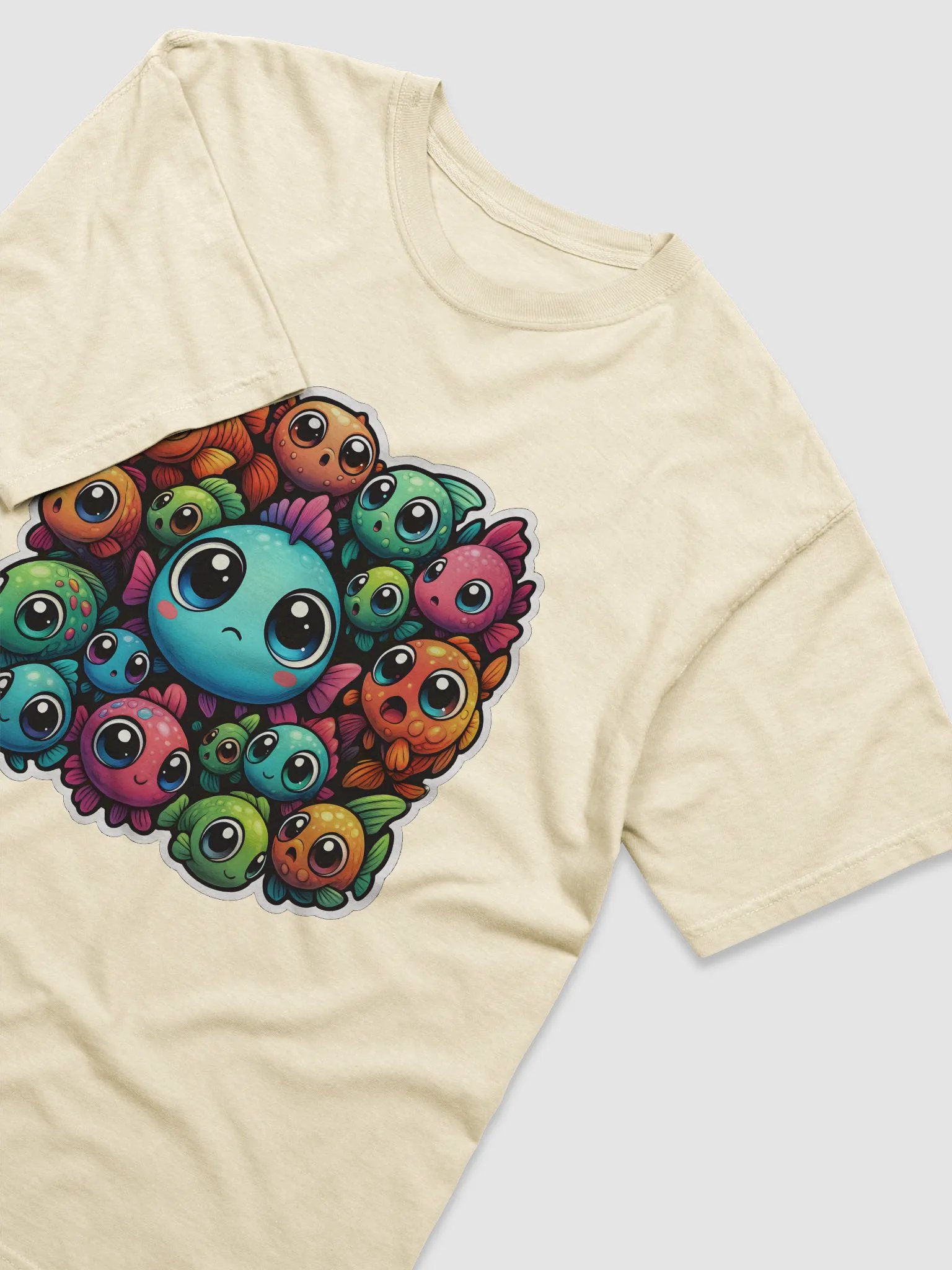 Whimsical Fish Friends #2 T-Shirt product image (55)
