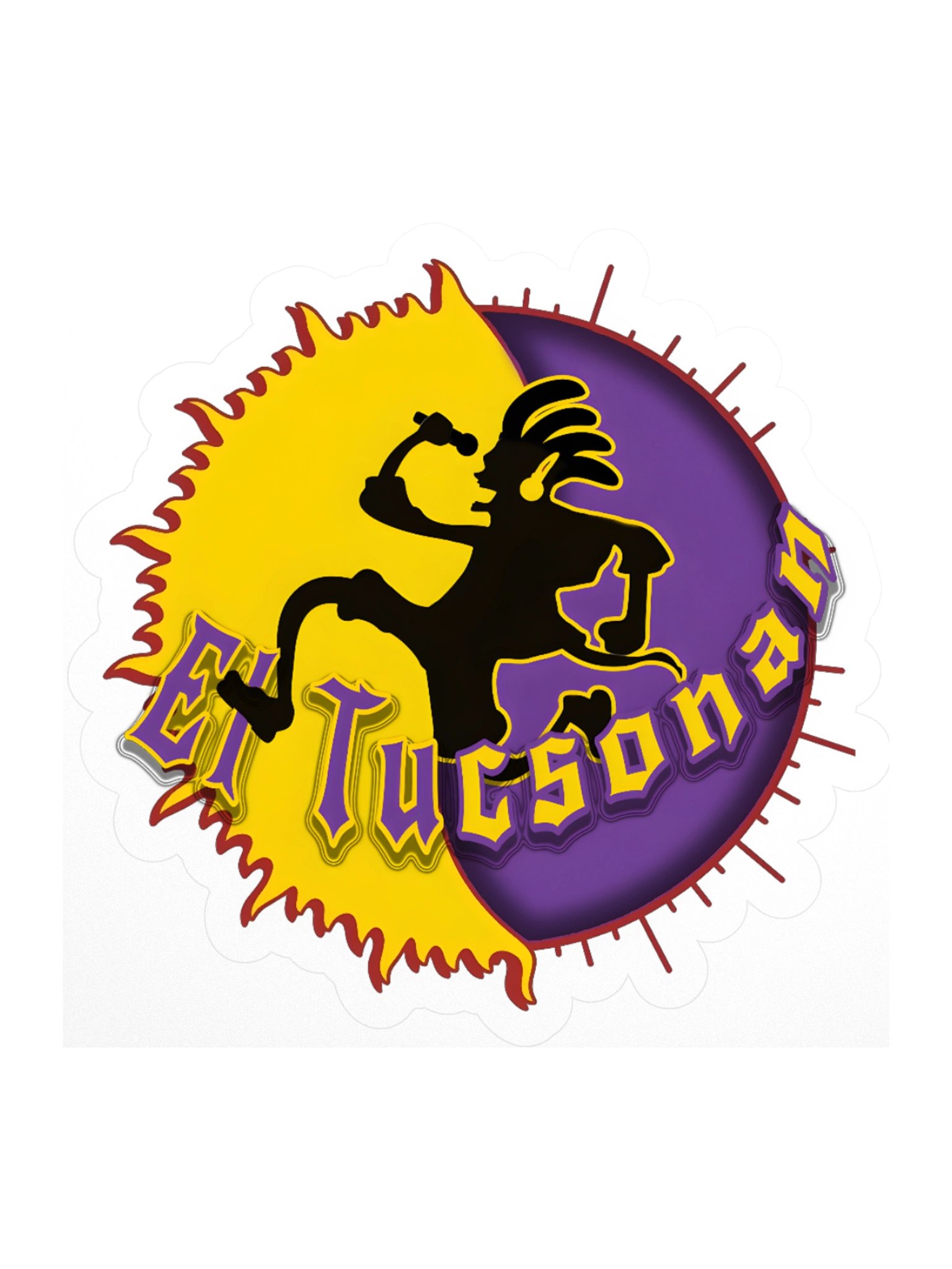 El Tucsonan Logo Sticker product image (1)