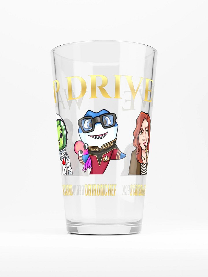 Warp Drive Five v3 Shaker Pint Glass product image (1)