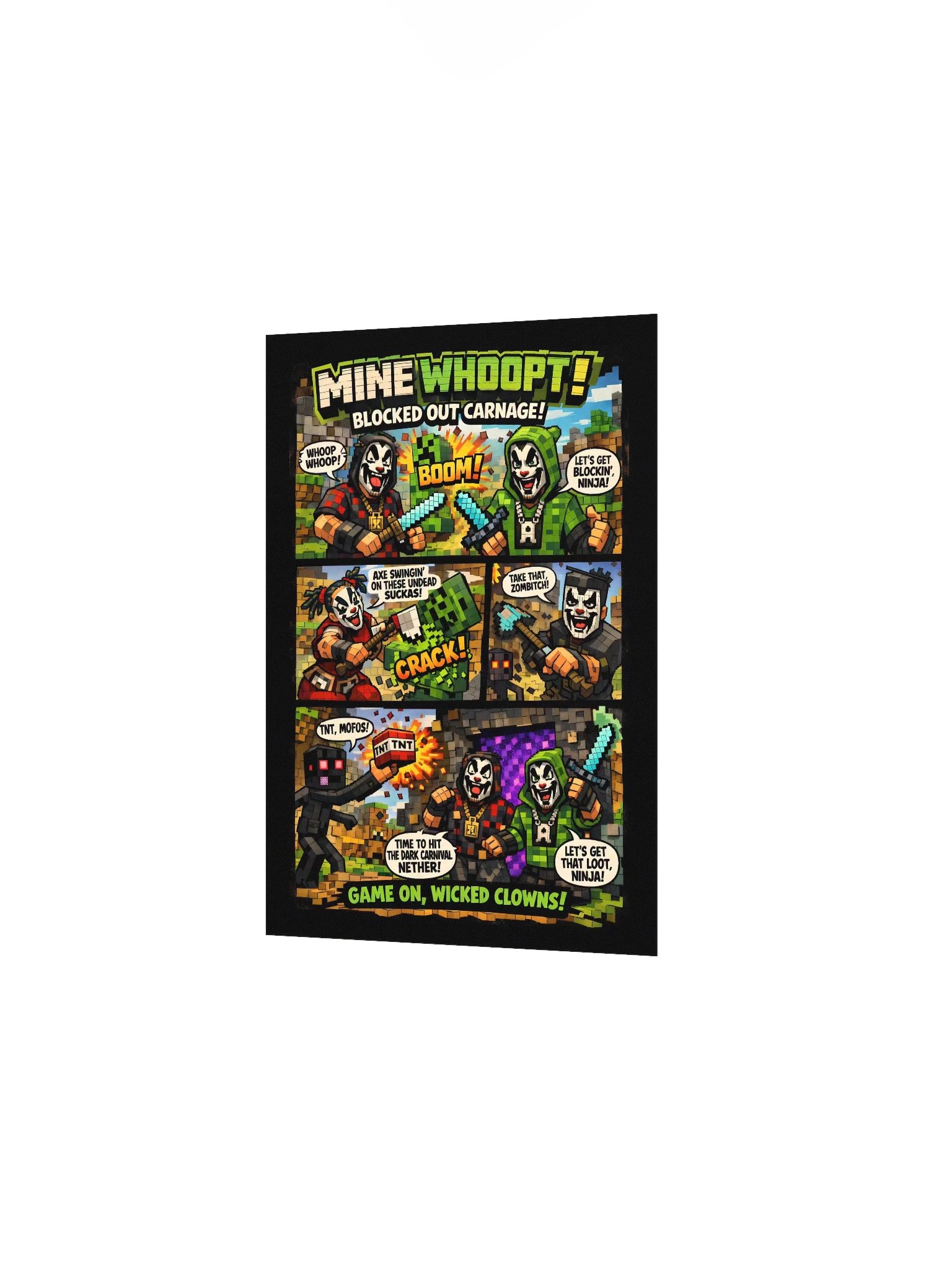 ⛏️ Mine Whoop! – 5x7 Matte Poster product image (2)