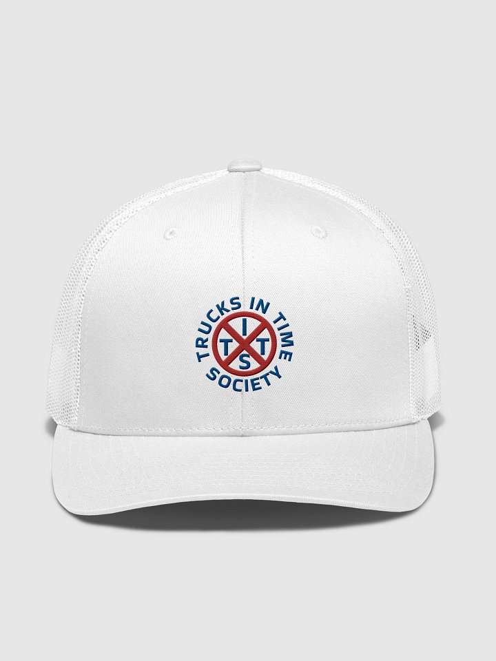 TITS CROSSROADS LOGO Trucker Hat RWB product image (1)