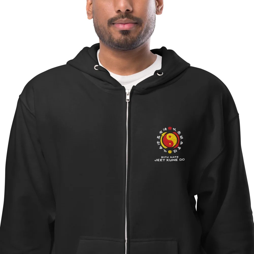[LIMITED FIRST EDITION] Sifu Nate Jeet Kune Do Embroidered Zip Hoodie product image (2)