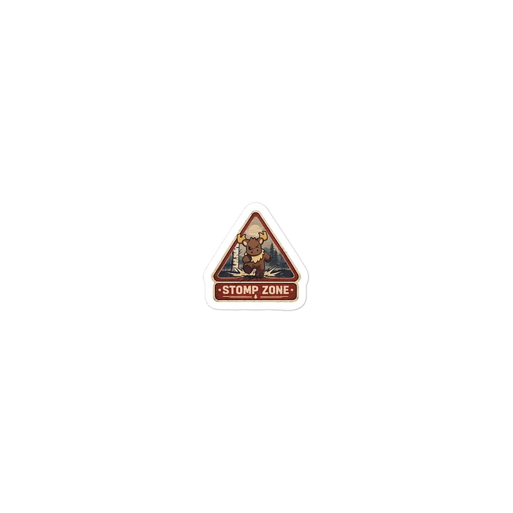 Moose Stomp Zone Sticker product image (1)