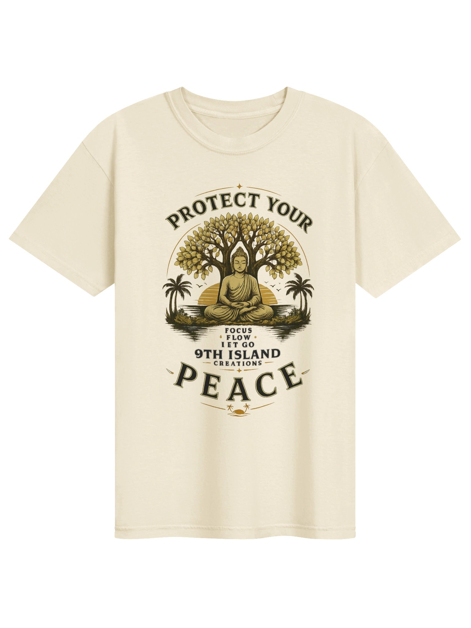 Protect Your Peace — Island Buddha Graphic Tee product image (49)