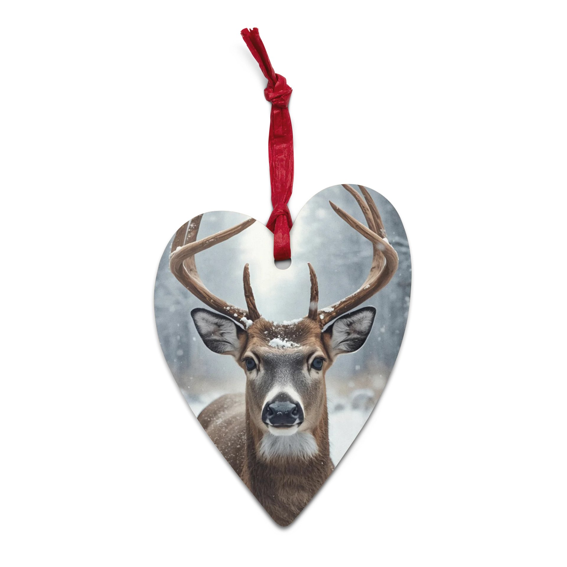 Winter Wonderland Deer Wooden Ornaments product image (2)