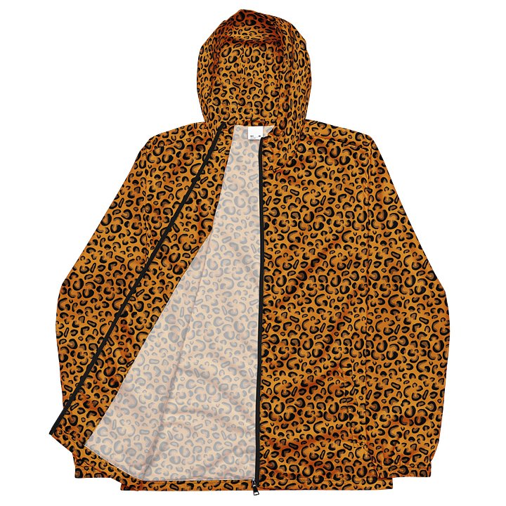 Stylish Bold Leopard Print Windbreaker for Modern Wear product image (2)