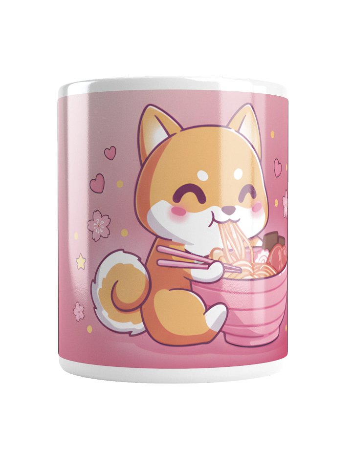 Pink Shiba Inu Noodle Time Mug product image (1)