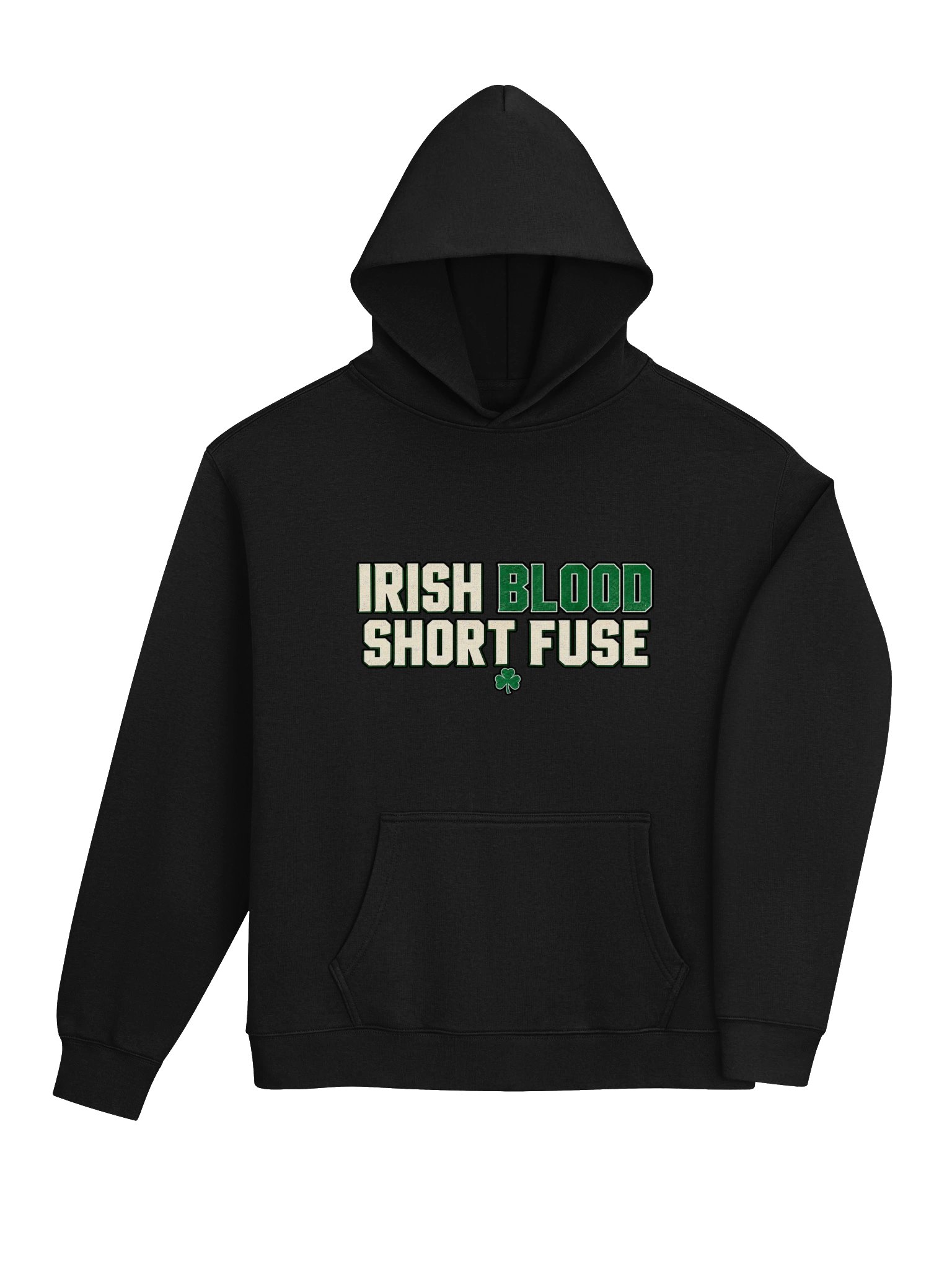 Irish Blood Short Fuse – Irish Pride - Unisex Hoodie product image (4)