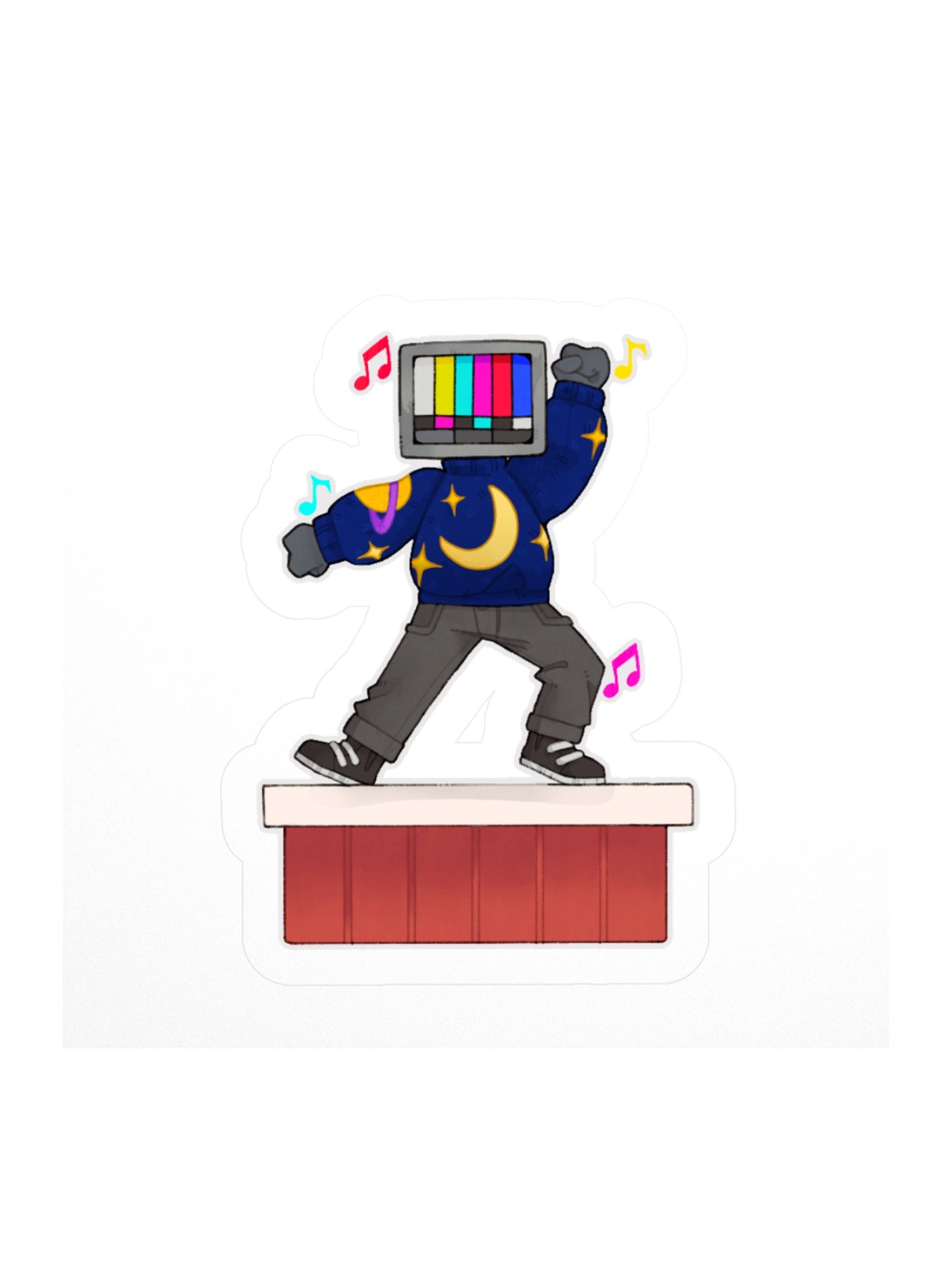 Dancing Apollo Sticker product image (3)