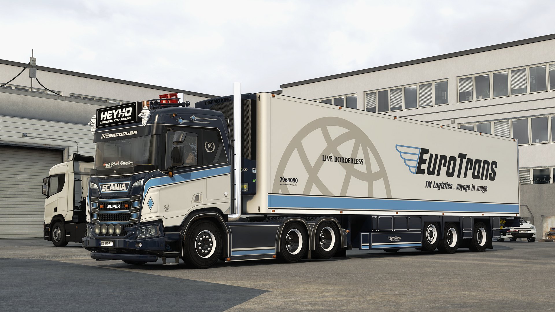 ETS2 TM Scania PGRS (SCS & Eugene) + FREE Trailers - Multicolor Skin Pack (Paintjob only) product image (3)