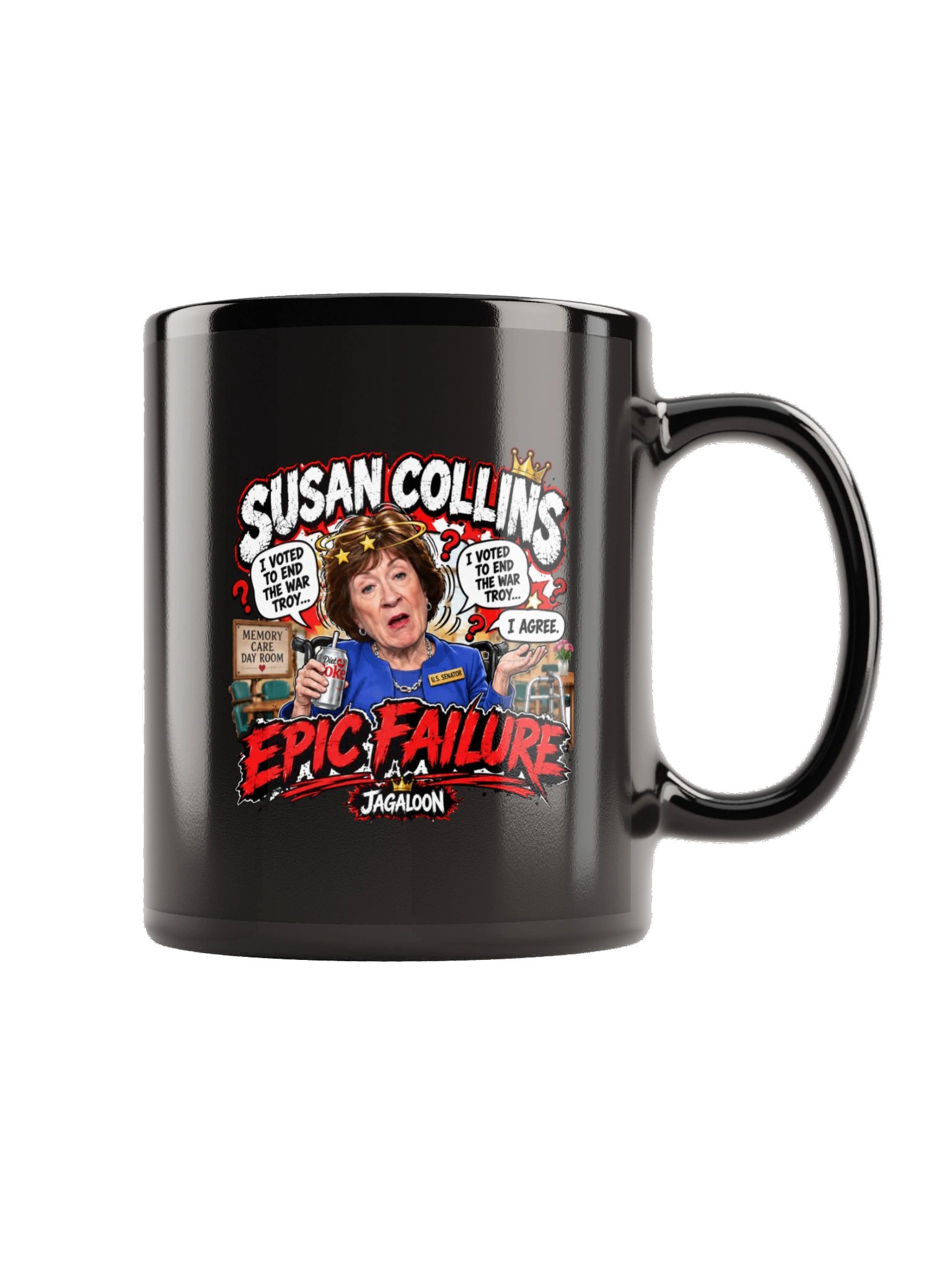 Susan Collins: Epic Failure — Jagaloons Coffee Mug product image (6)