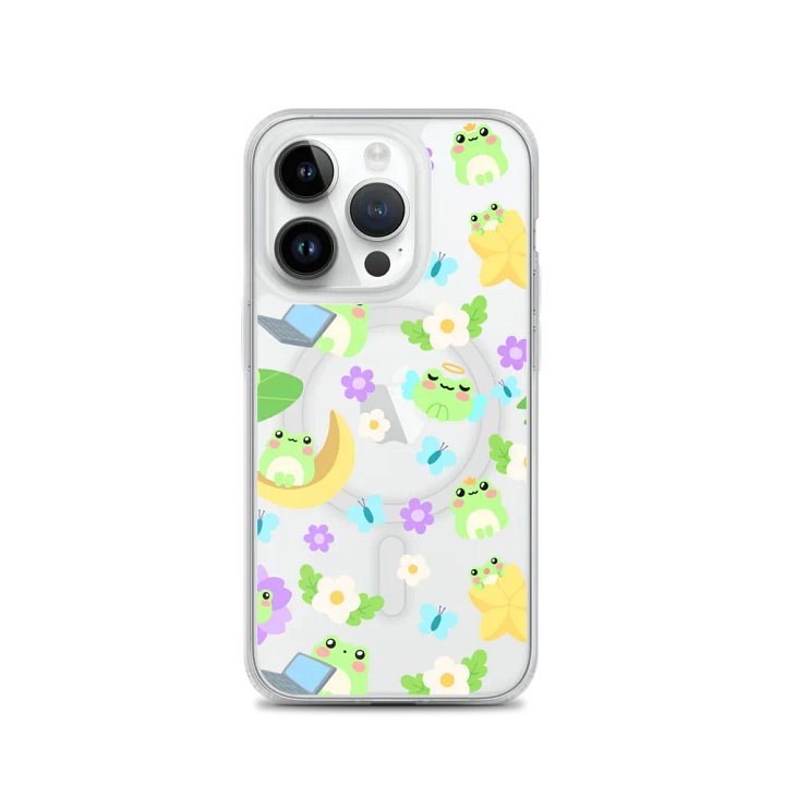 Whimsy Fronk Apple Clear Phone Case product image (3)
