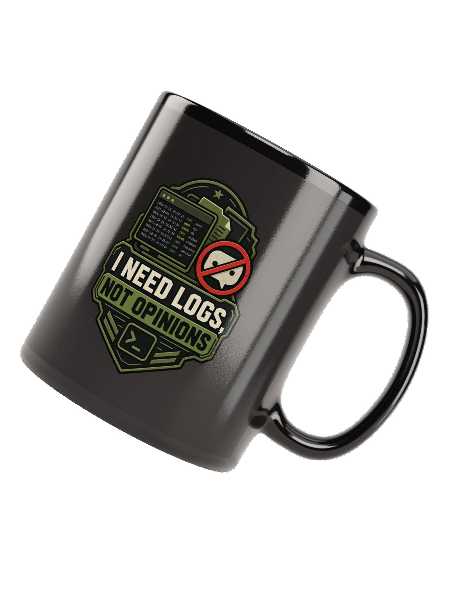 I Need Logs, Not Opinions Operator Mug product image (11)