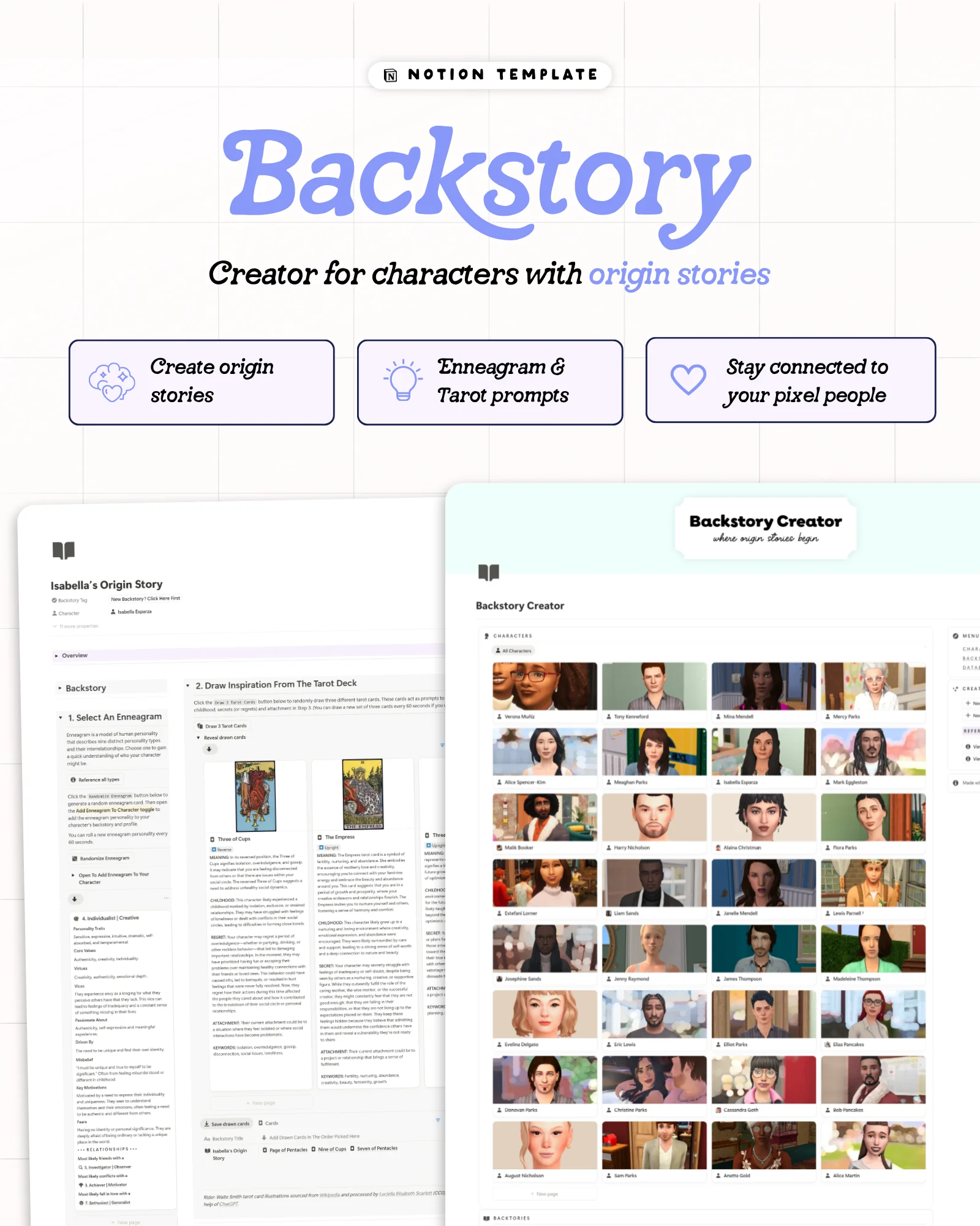 Backstory Creator for Notion product image (1)