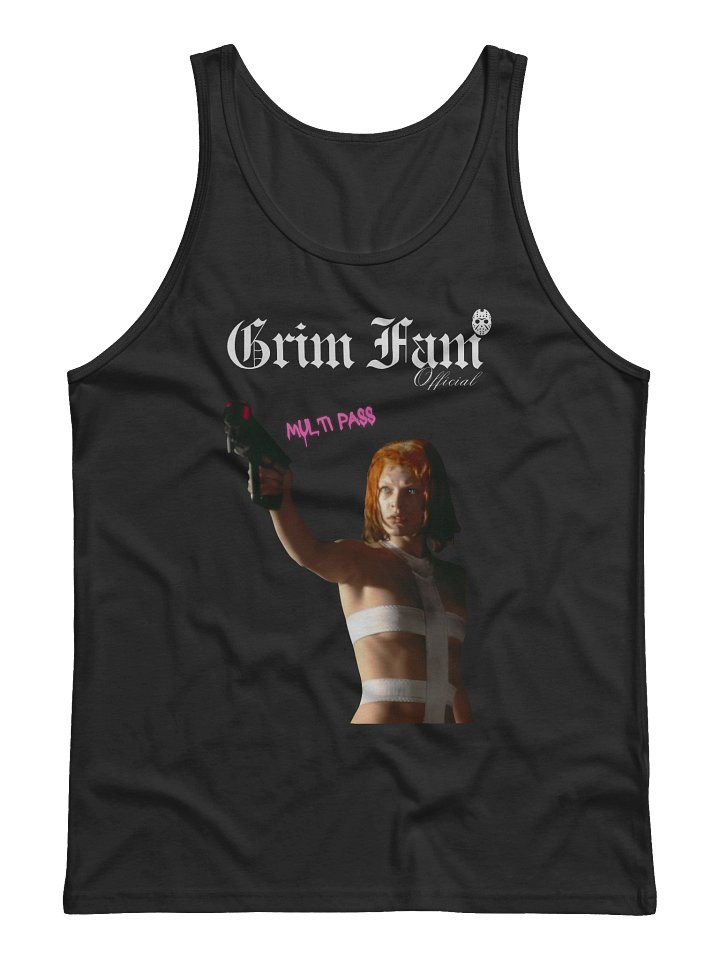 MULTI-PASS — FIFTH ELEMENT DROP - TANKTOP/SINGLET #1 - Avail in ALL colors product image (1)